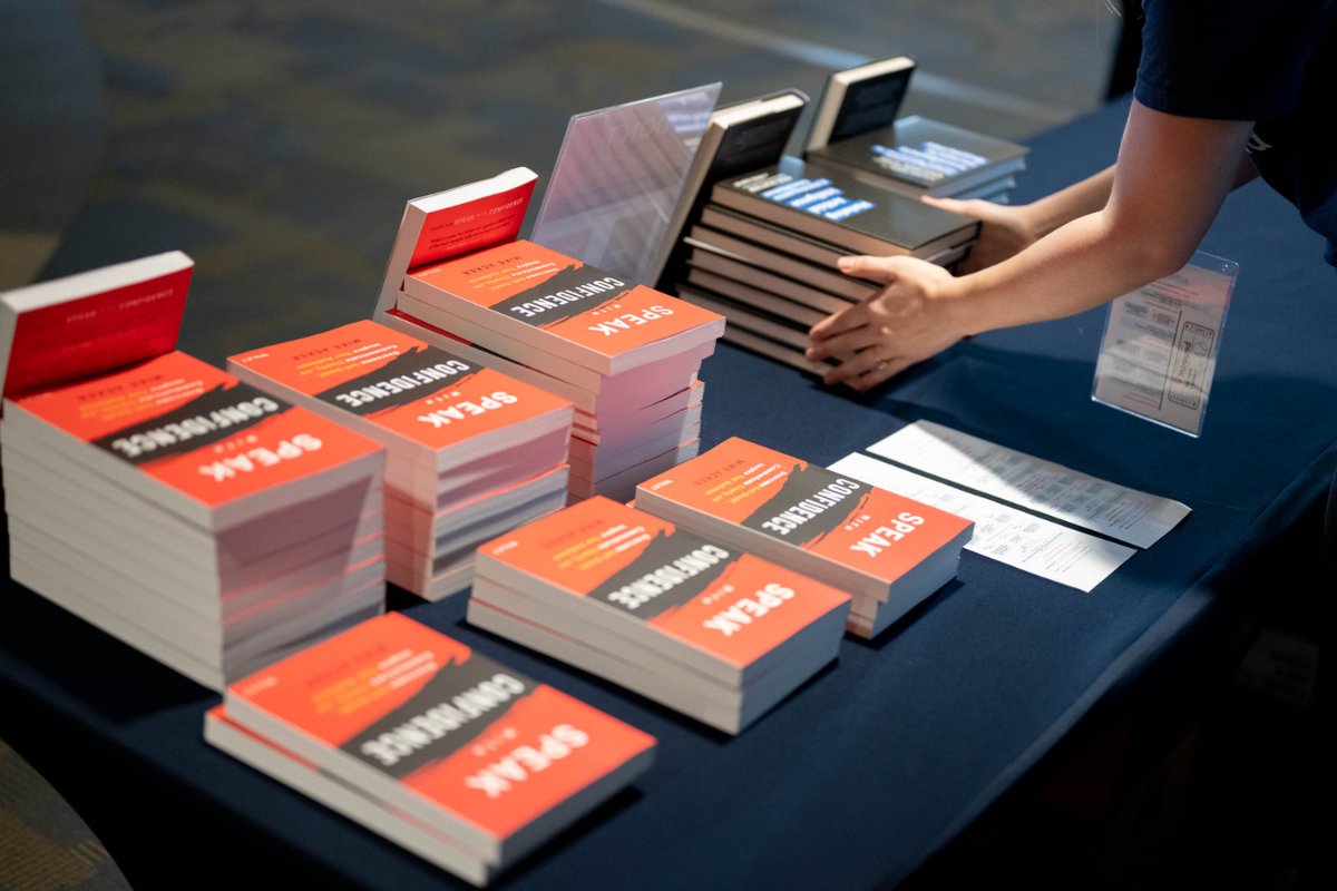 mikeackerdotcom's tweet image. Unlock the Power of Public Speaking with &apos;Speak with Confidence&apos; - your ultimate guide to mastering the art of communication. Proud to showcase it at #expinbound.

#experienceinbound #audacityspeaker #keynotespeaker