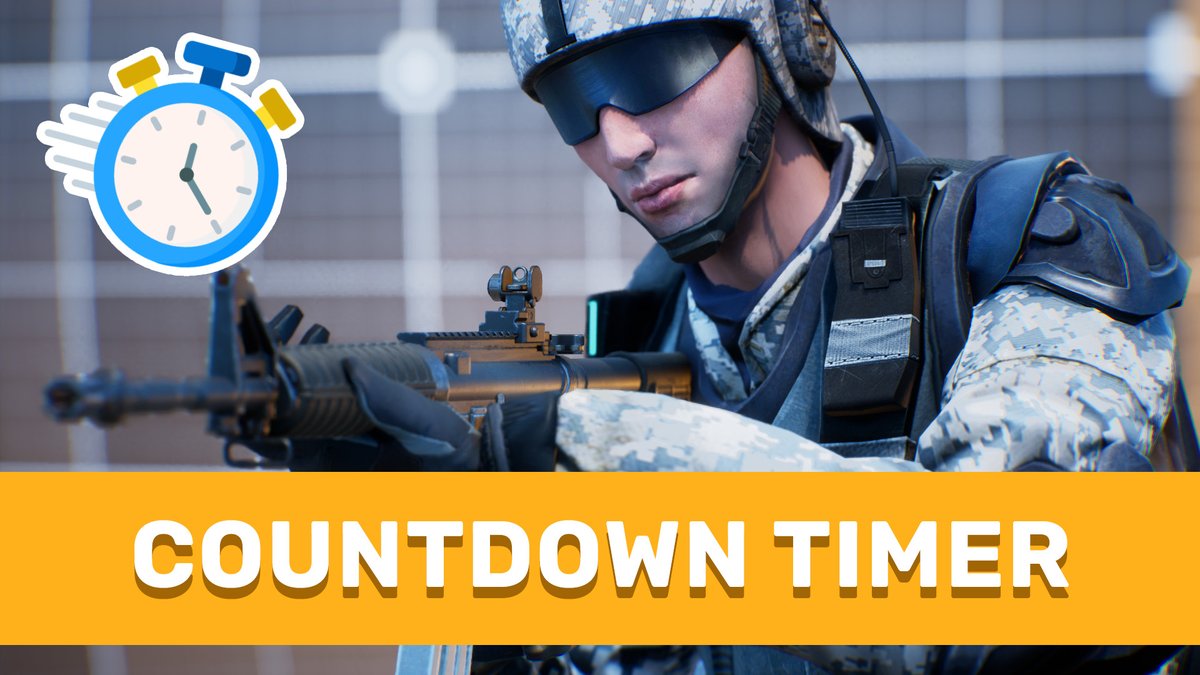 PixelHelmet's tweet photo. Create a COUNTDOWN timer in Unreal Engine 5!  https://t.co/el2lanqVck

#UnrealEngine5 #UnrealEngine #UE5 #IndieGameDev #indiegamedeveloper #gamedev #gamedevelopment https://t.co/MlVuuw5lmi