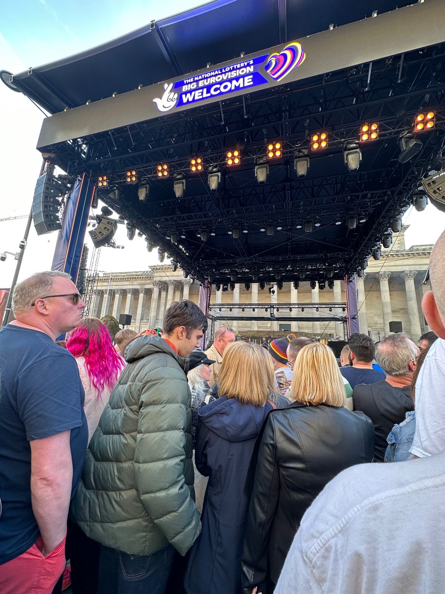 Hiya from the #Eurovision #WelcomeConcert