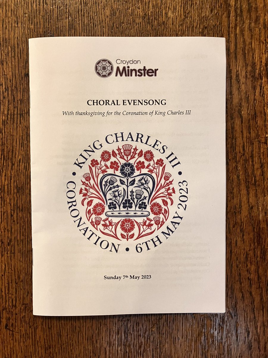 JasonForCroydon's tweet photo. Thank you to @CroydonMinster for a wonderful choral evensong celebrating the Coronation of King Charles III. https://t.co/cIKROLk61o
