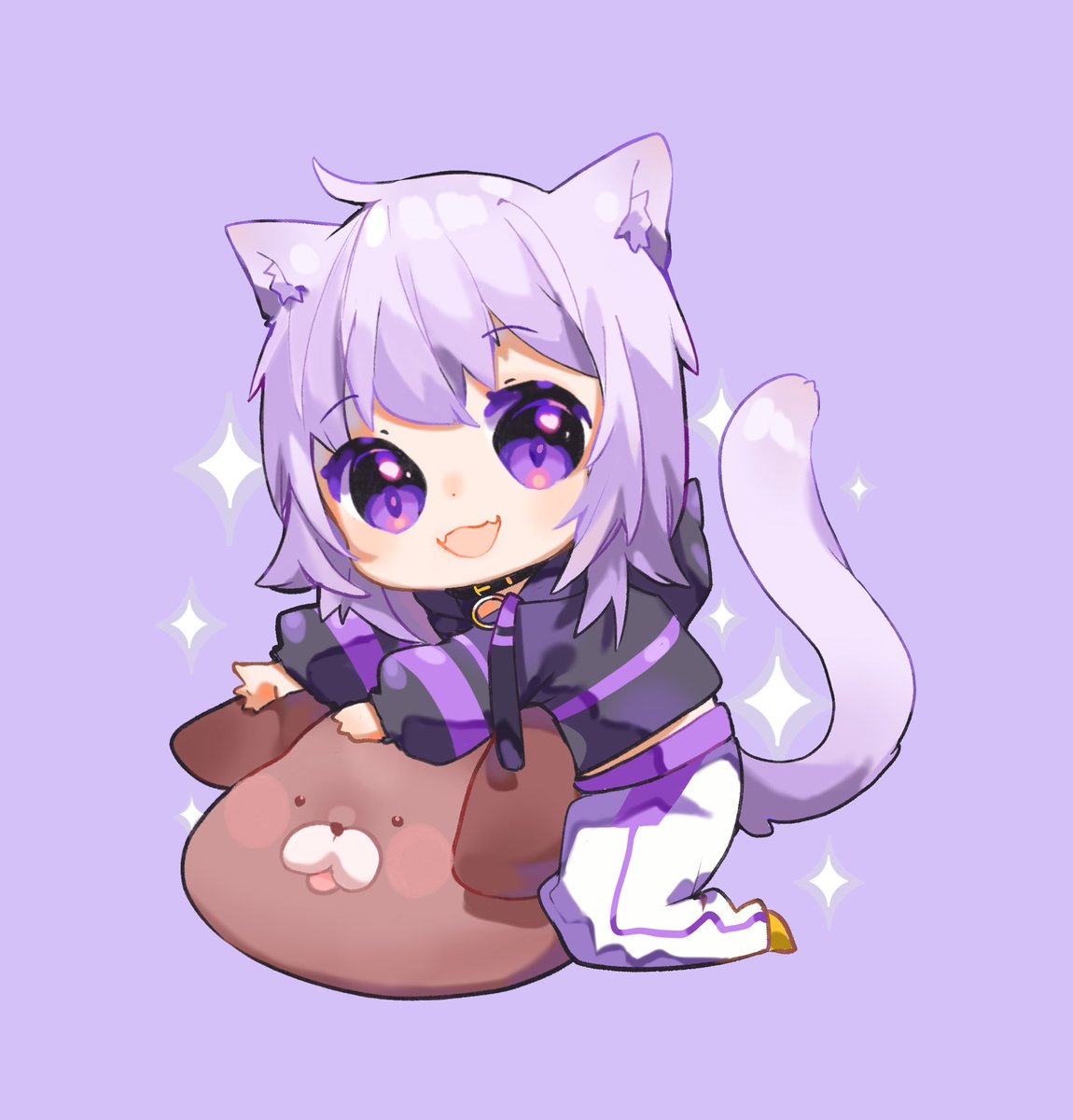 猫又おかゆ 「This Okayu chibi has been one of my favs」|Marumin Merch @ Comms OPEN 🌙のイラスト