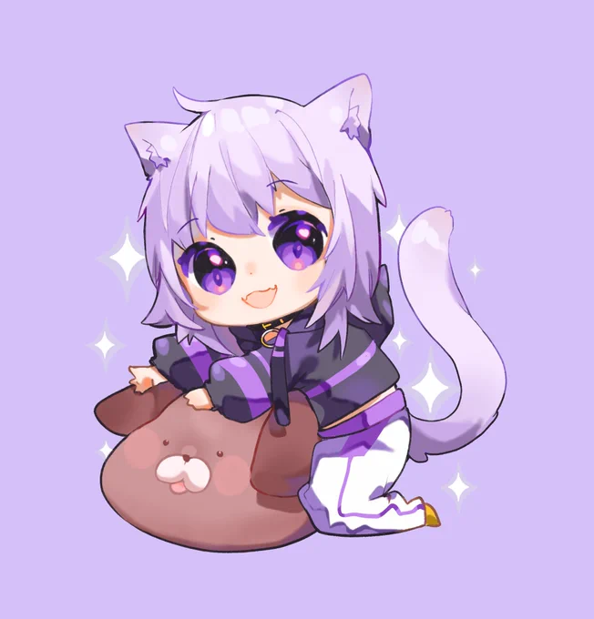 This Okayu chibi has been one of my favs from my hololive series!  after this I`ll start posting HoloEn! #絵かゆ