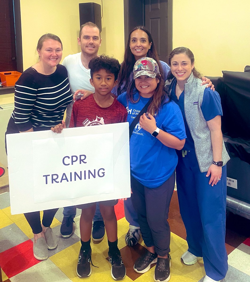 Had a great morning training >50 adults and kids CPR and AED use in West Philly with the Center for Heath Equity @ChildrensPhila thank you Steffi Cramer @CHOP_CCMFellows and Kimberly from @HeartCare4Kids and Adam and Jennifer from @CHOP_Anesthesia