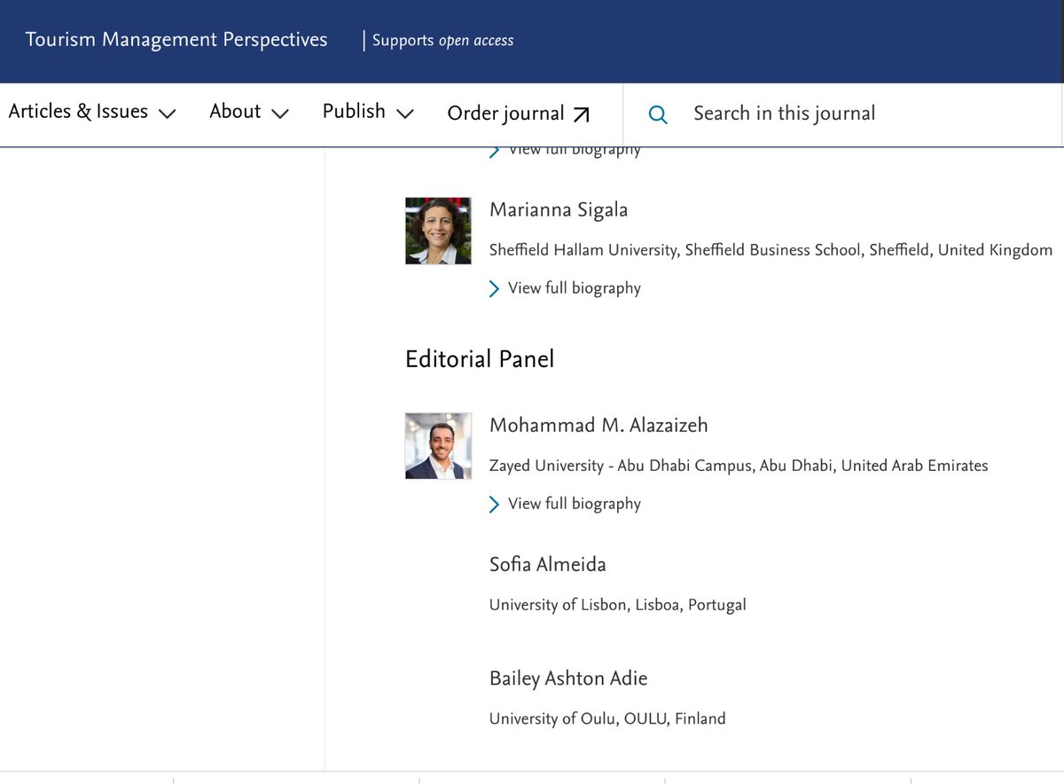 alazaizeh's tweet photo. Excited to be joining the editorial board of Tourism Management Perspectives Journal. https://t.co/i29DbOM4EL