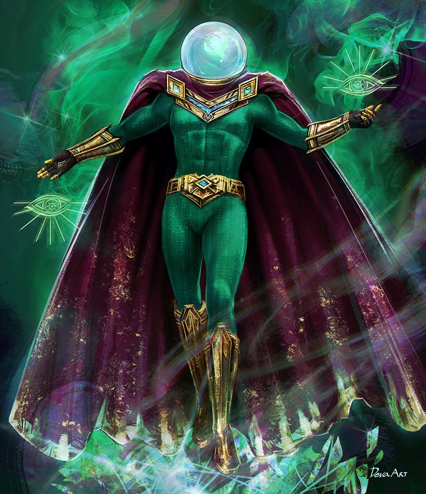 Mysterio!
Comics & movie versions mix.
#quentinbeck #MarvelUniverse