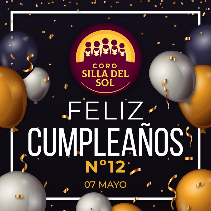 corosilladelsol's tweet photo. ¡Hoy es nuestro aniversario!

Exactamente un día como hoy, hace #12Años, fue el primer ensayo del @corosilladelsol, bajo la dirección de @CentronMauricio. 

Te invitamos a dejar un comentario, una experiencia desde el público o, mejor aún, un recuerdo cantando entre nosotros. https://t.co/HfUhIDlwGq