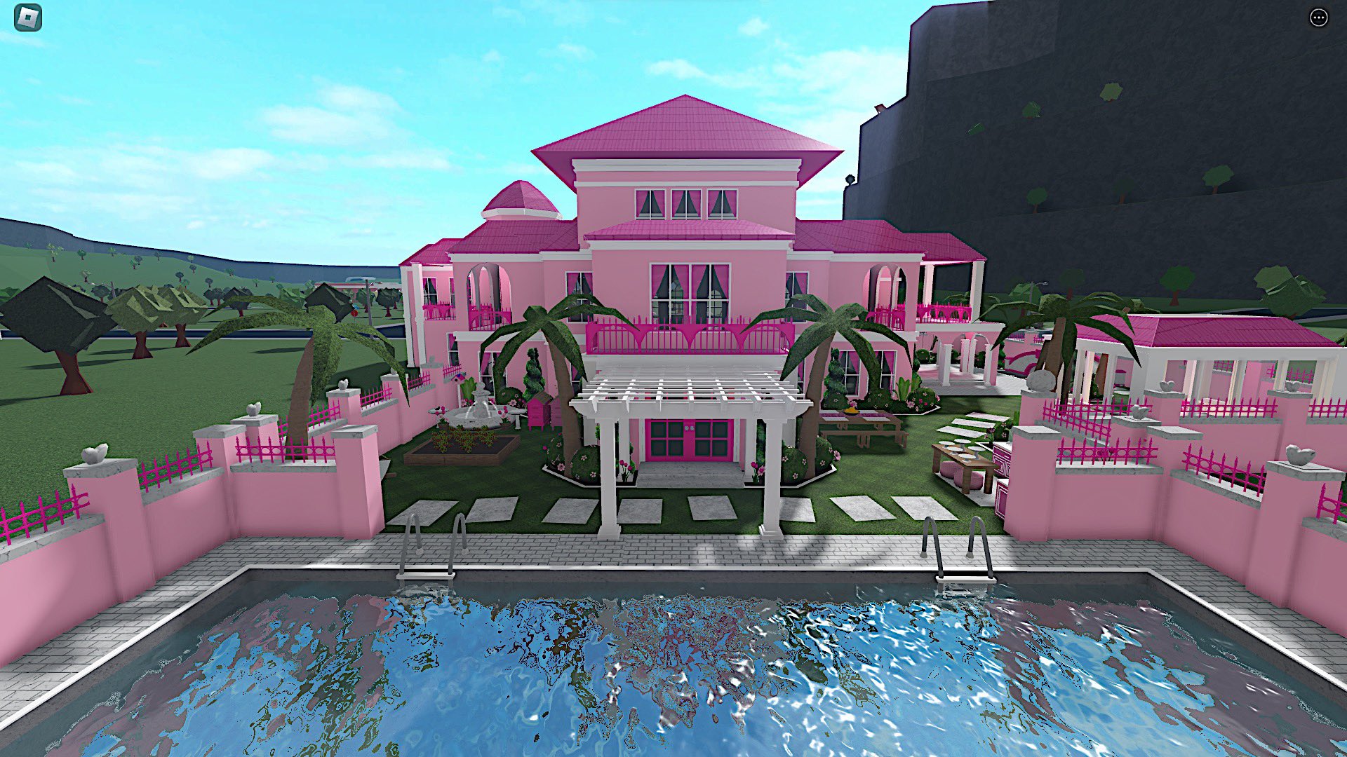 Barbie dream house in bloxburg new arrivals