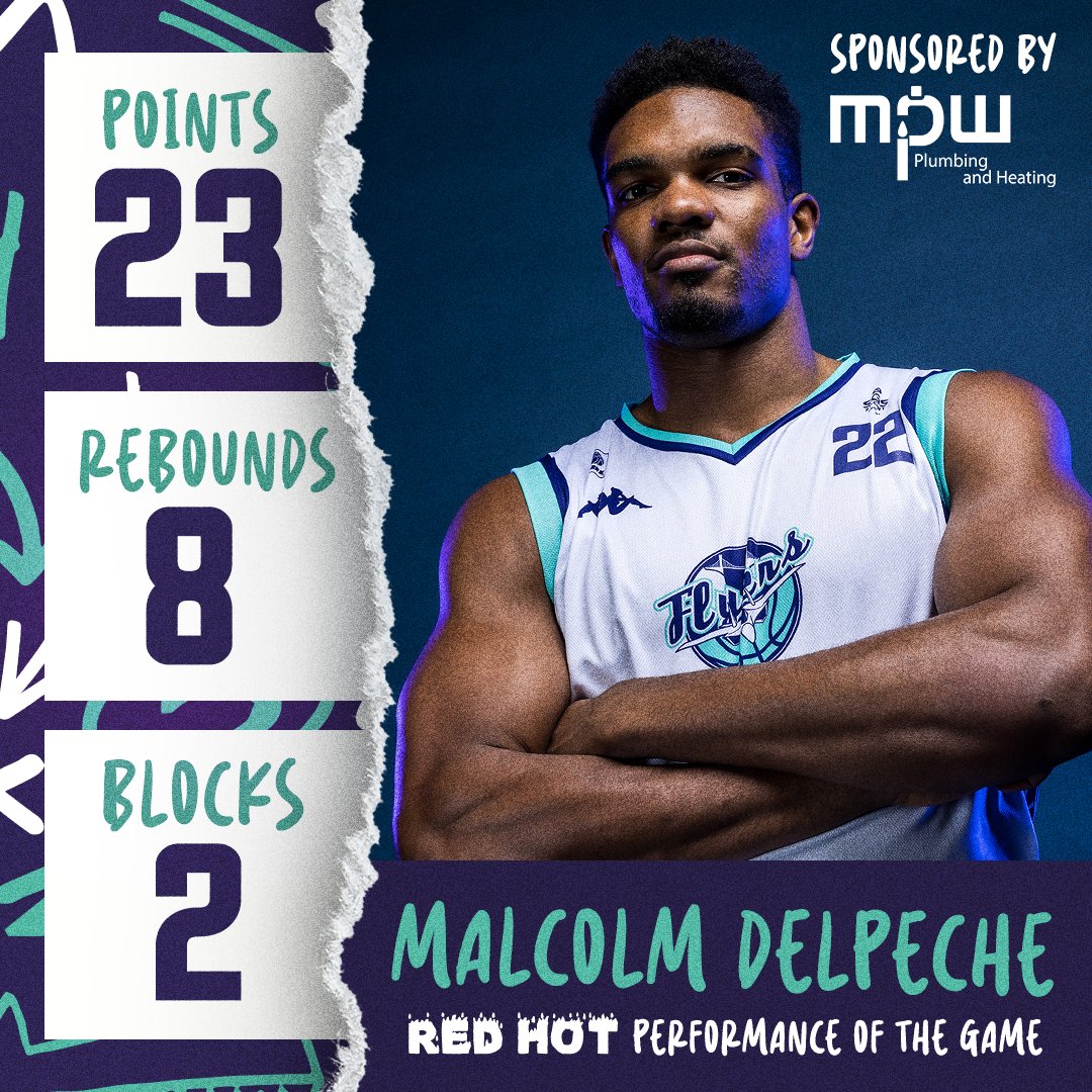 Didn't go our way, but Malcolm came up BIG in both legs.

Malcolm Delpeche gets this evening's MPW Plumbing &amp; Heating Red Hot Performance of the game. 🔥