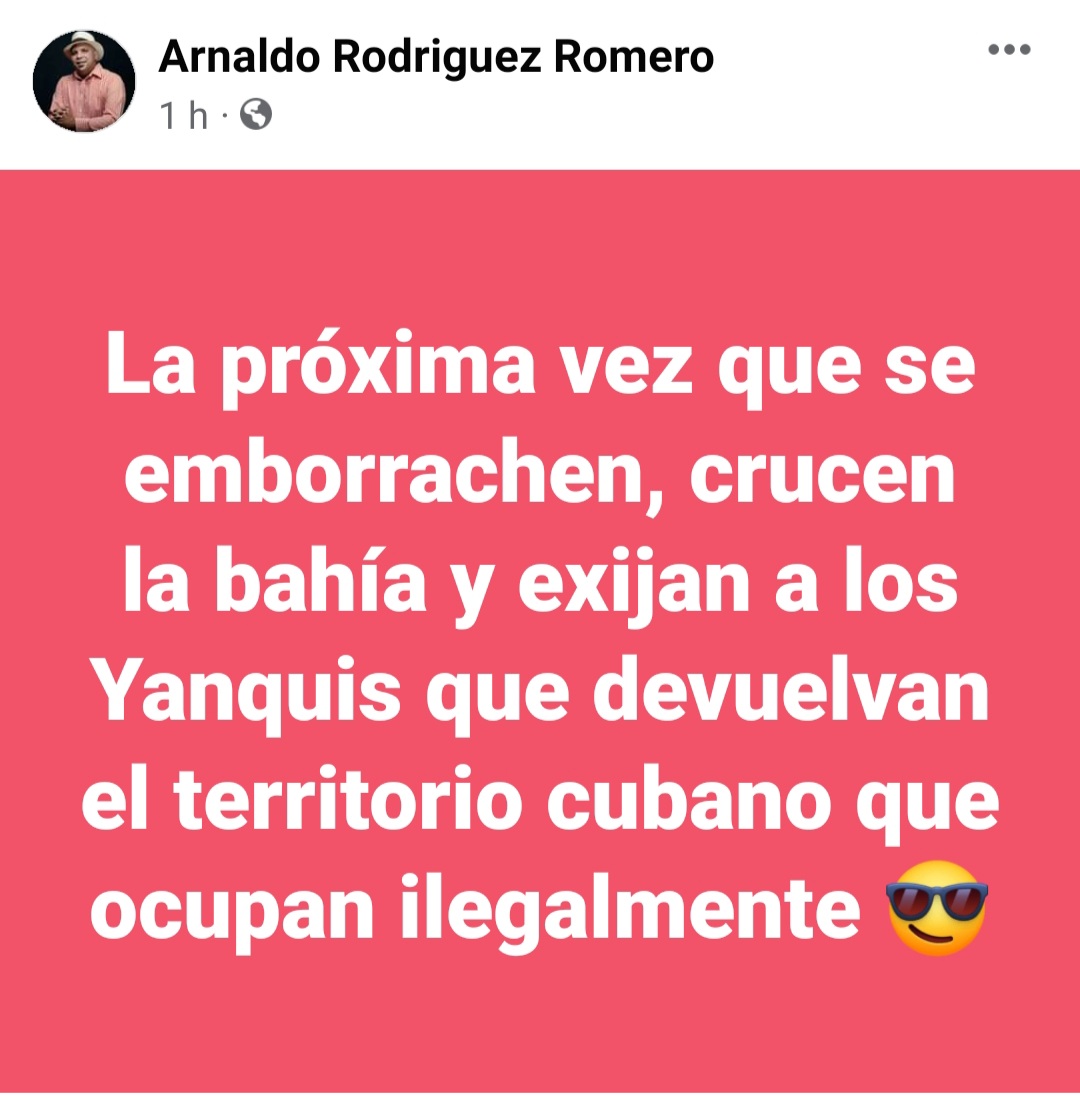 Aylín Alvarez García (@aylinalvarezg) on Twitter photo Nunca mejor dicho  Arnaldo Rodriguez Romero 
Por la tranquilidad y seguridad de mis hijos, desde la tierra que me ha hecho la mujer que soy,  con la misma fuerza 💪🏻 que abracé a los míos anoche #VivaCuba 🇨🇺 Nunca mejor dicho  Arnaldo Rodriguez Romero 
Por la tranquilidad y seguridad de mis hijos, desde la tierra que me ha hecho la mujer que soy,  con la misma fuerza 💪🏻 que abracé a los míos anoche #VivaCuba 🇨🇺