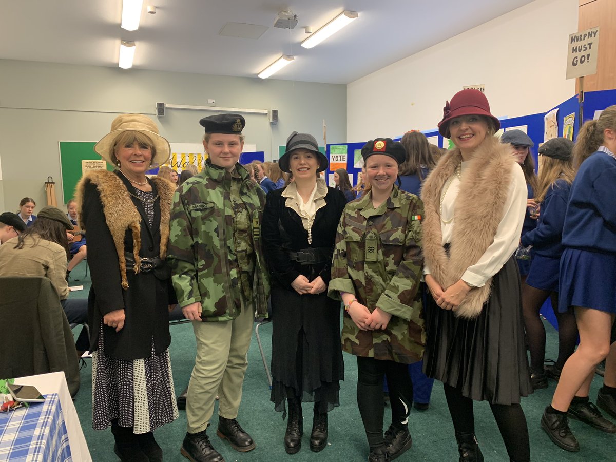 histforall's tweet photo. Great work done by Morgan O’Brien & #History teachers & students of @mountmercycork in celebrating #Decade of #Centenaries @CorkHTA #histedchatie https://t.co/MlZ2Hoo5km