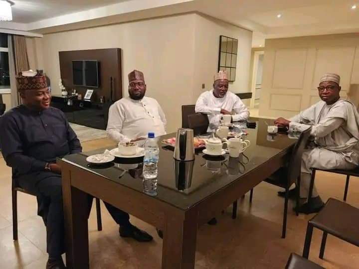 moore_ojo's tweet photo. Alliance to adopt Rt. Hon. Aminu Sani Jaji @rthonaminujaji as the consensus candidate for the 10th National Assembly speakership position,ongoing.

#JajiUnityProject https://t.co/X1sWrqqDbm