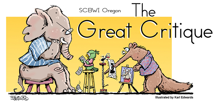 SCBWIOregon's tweet photo. Register today for The Great Critique on June 24, offered in Beaverton &amp; on Zoom. Published authors and illustrators will give you great feedback on your work. Early bird pricing for SCBWI members only available now, registration opens for everyone May 11.
https://t.co/Ppa6S50FxW https://t.co/8yQkRs1WTZ
