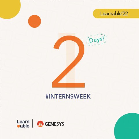 _Verike's tweet image. It&apos;s a new week and the excitement keeps rising..

How many ways do you think fun can be spelt? ..
Its fun or nothing

#LearnableInternsWeek
#WeAreGenesys