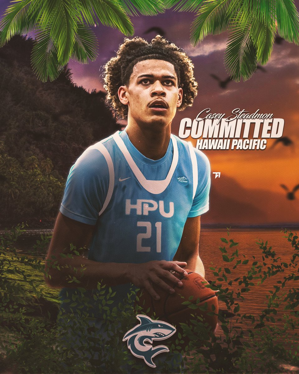Giving thanks to Coach Nak, Coach Cam, and Coach V. at hpu for giving me the opportunity to play at the next level and continue my dream. With that being said i would like to announce my Commitment to Hawaii Pacific University🦈