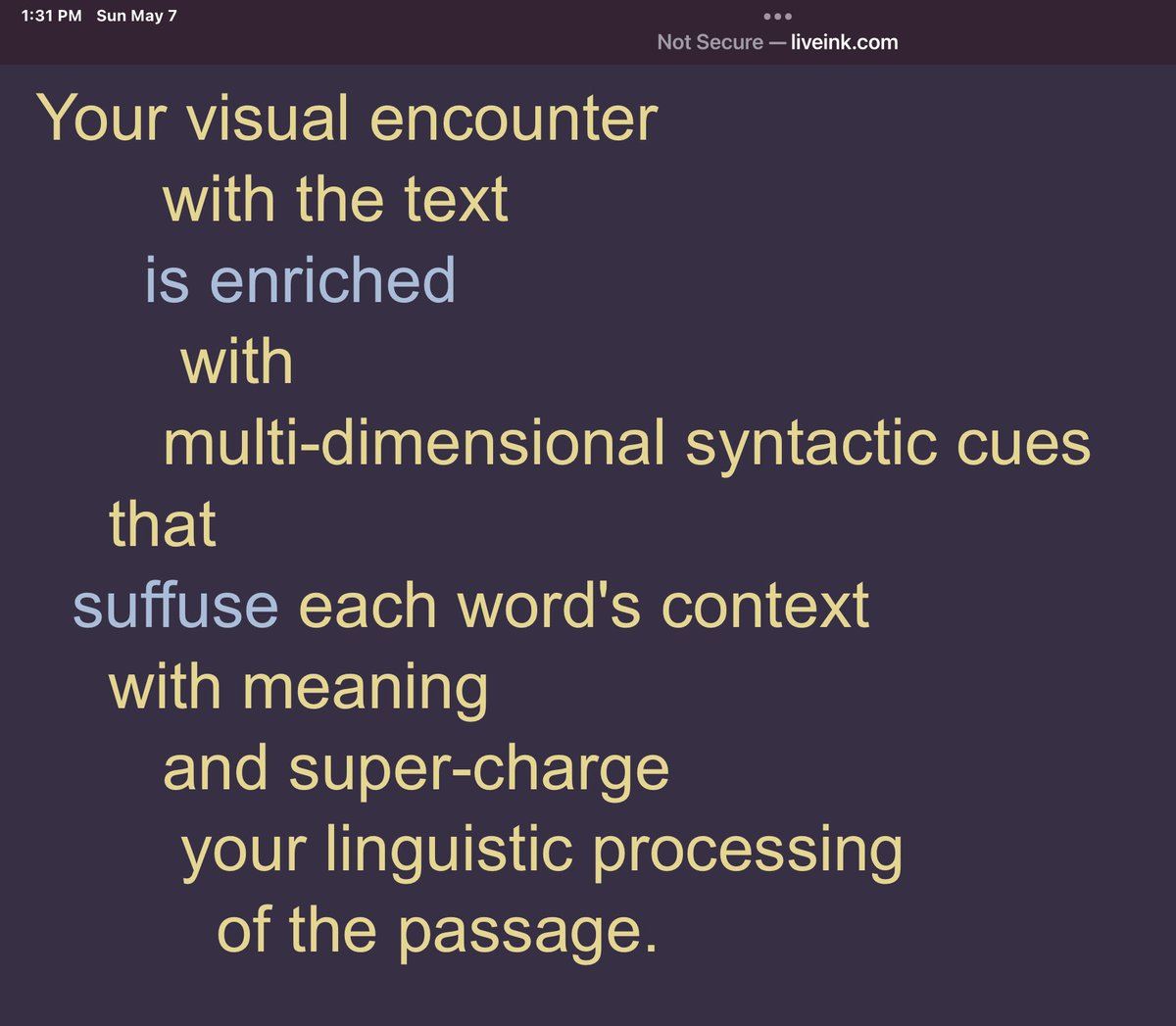 LiveInkReading's tweet photo. Experience Comprehension. https://t.co/ilH2XTUfHm