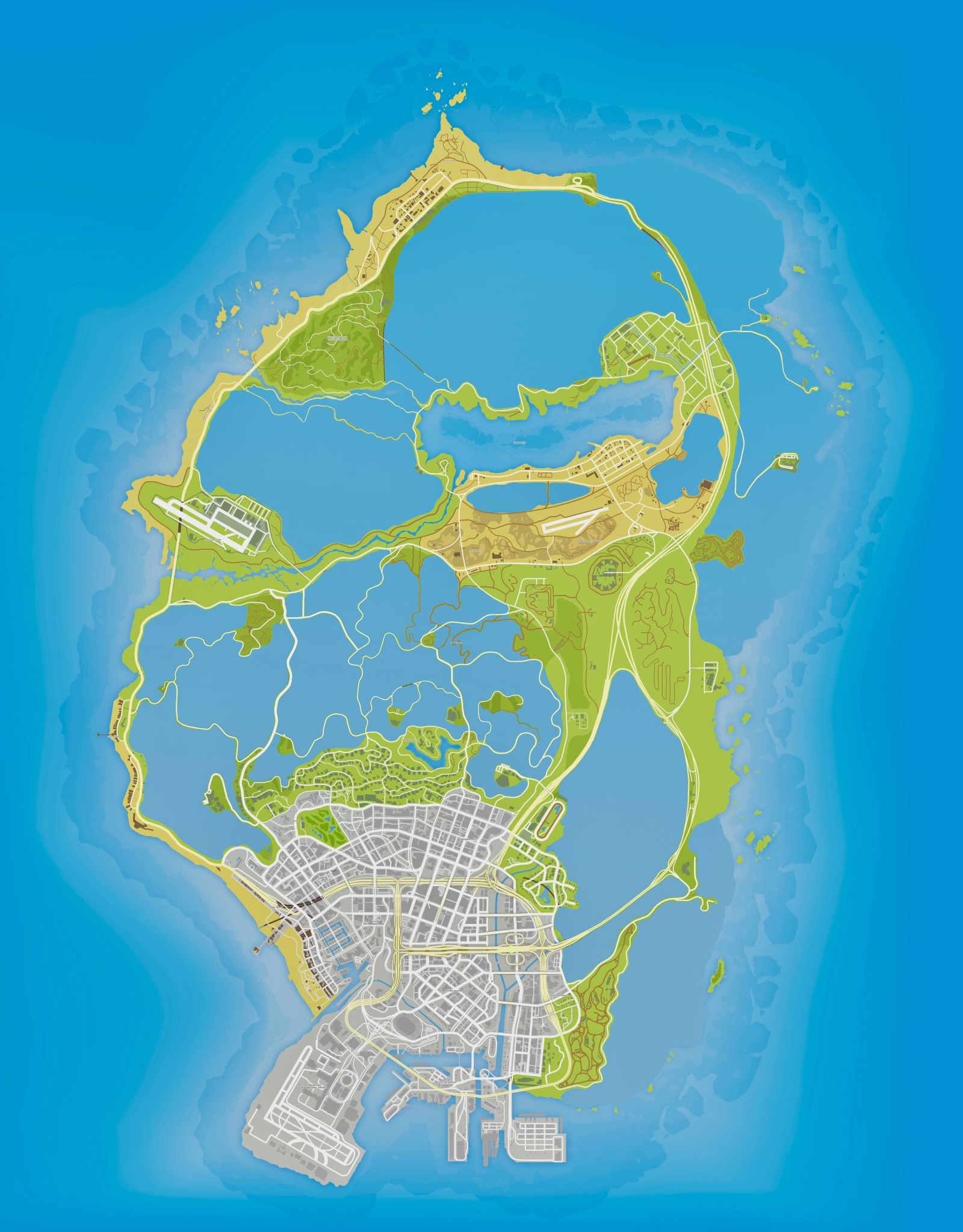 GTA 5 Map