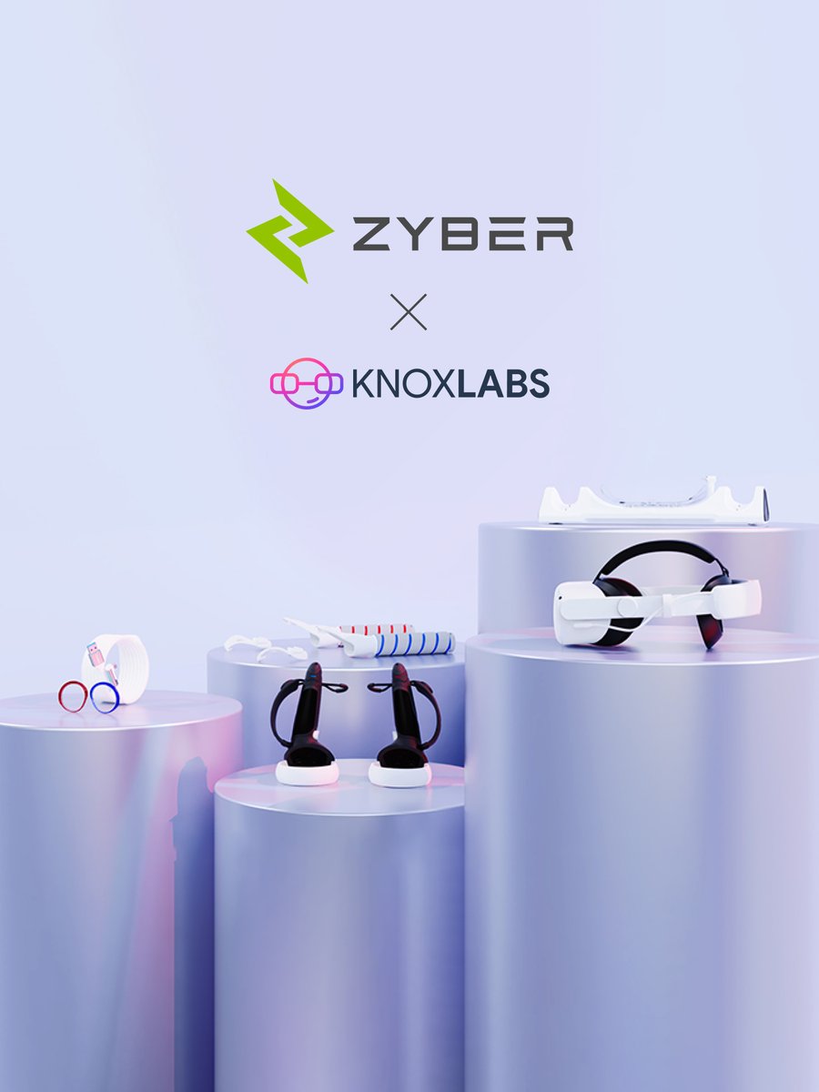 🚀👓🕹️ New ZyberVR accessories have just landed at Knoxlabs, and they're ready to take your gaming experience to the next level! 🕹️👓🚀

🔗 knoxlabs.com/collections/ve…

#ZyberVR #VRGaming #VirtualReality #Fitness #Golf #Tennis #VRAccessories #Knoxlabs #VRMarketplace