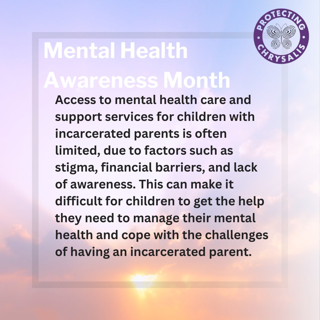 Supporting children's mental health is a critical part of building resilient communities. This #MentalHealthAwarenessMonth, let's prioritize mental health education and resources for children and their families.