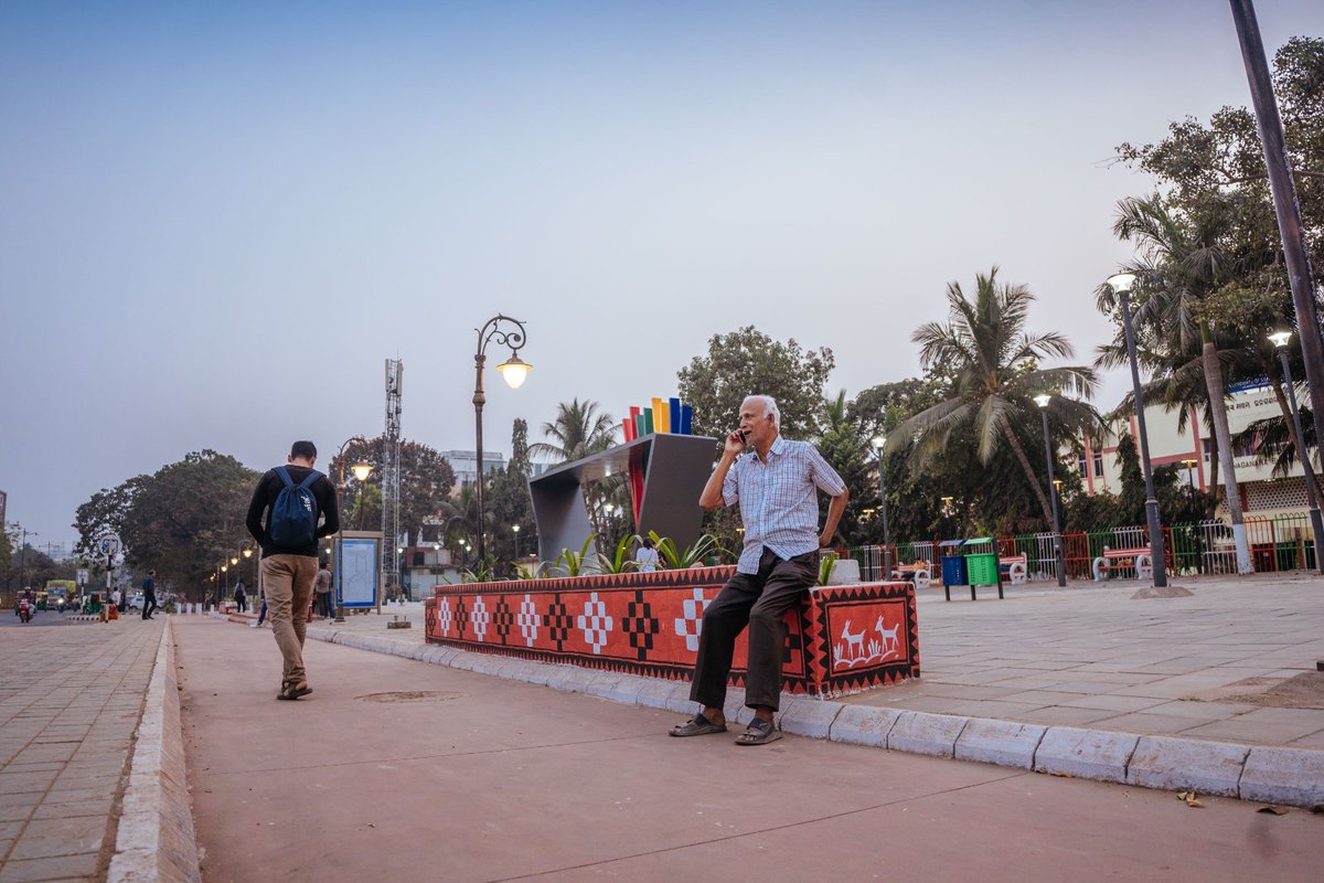 BSCL_BBSR's tweet photo. Bhubaneswar has transformed defunct spaces into beautiful places! These visual spectacles are a testament to the city's innovation and commitment to enhancing its beauty. These sites are now functional and stunning. #BhubaneswarFirst #PlaceMaking https://t.co/BGMYOHFmBe