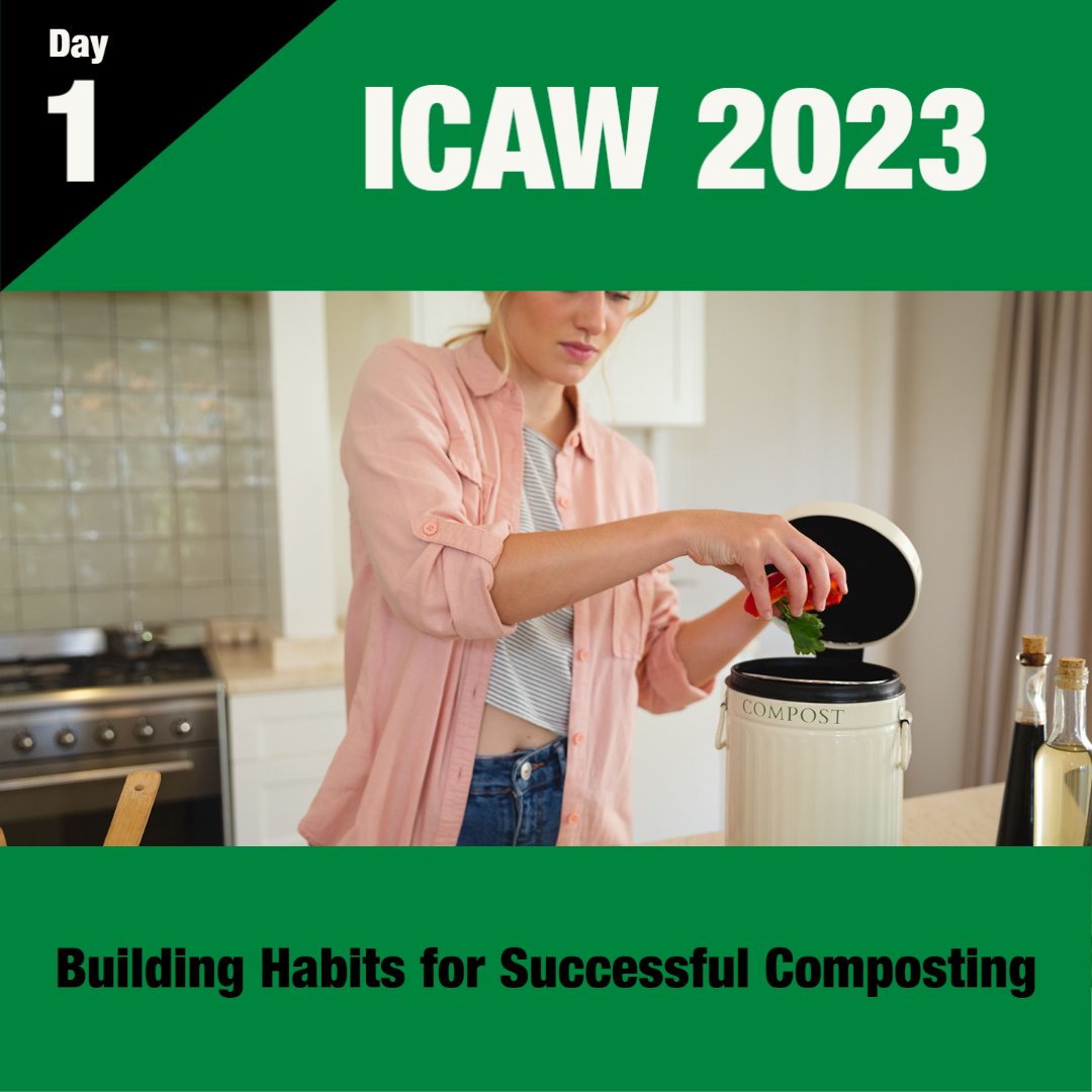 NCComposting's tweet photo. 🌟 It's Day 1 of International Compost Awareness Week, so let's build lasting composting habits together. Join the movement! #MakeCompostMainstream #NCCC #USCC https://t.co/OTRhQfNwYy
