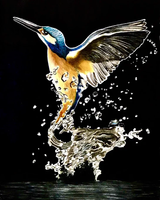 #ツイッターを鳥で埋め尽くす 鳥、しばらく描いてないな