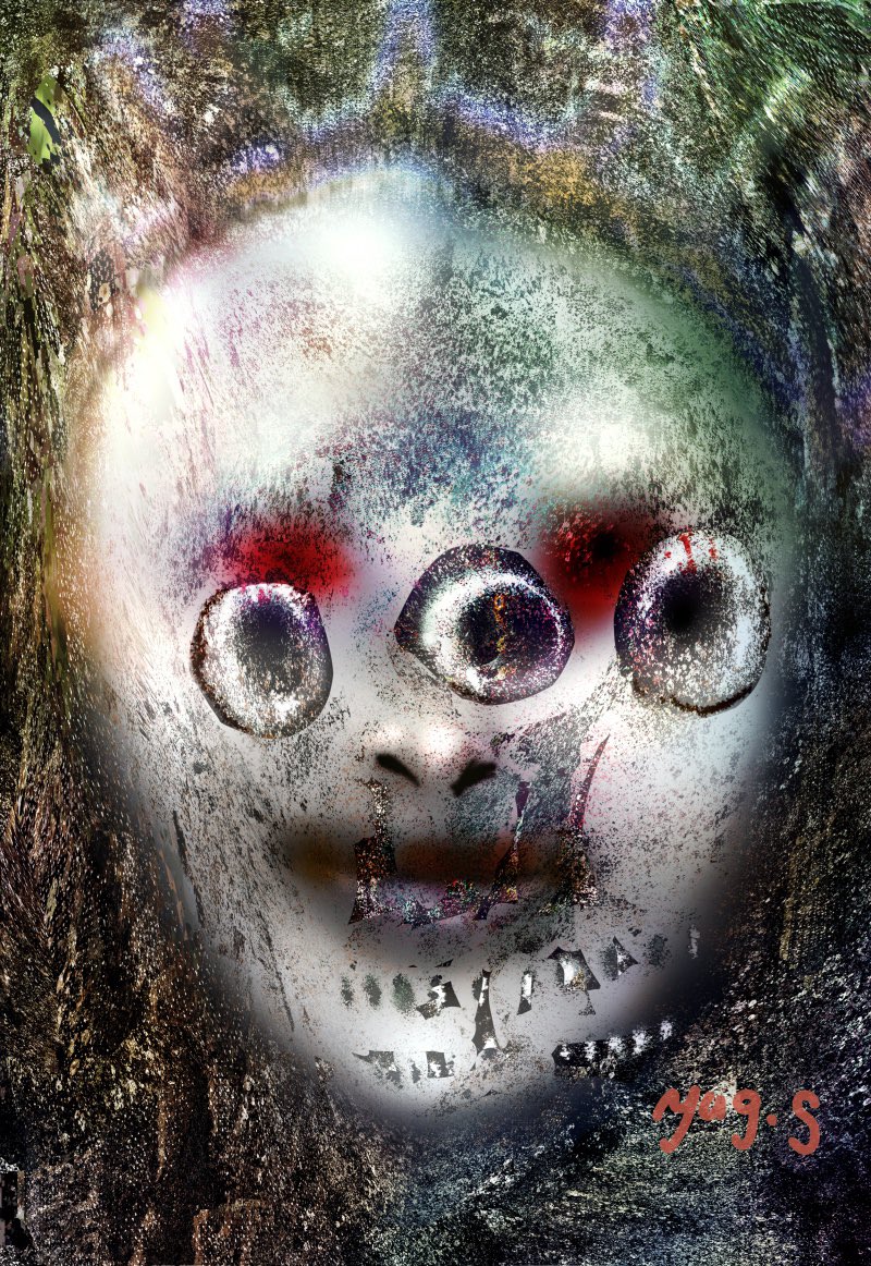 eye focus horror (theme) looking at viewer tears copyright name general  illustration images