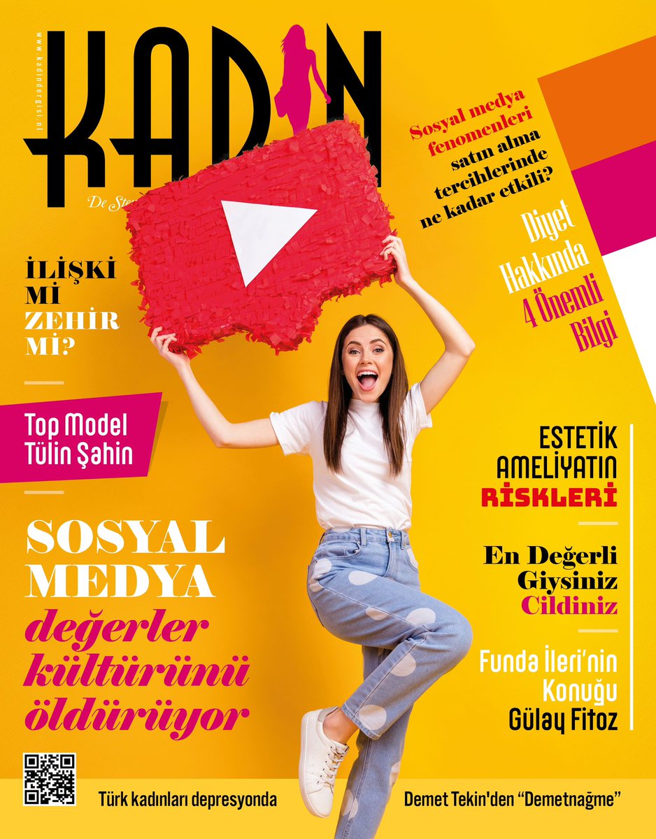 Hollanda'da Türkçe Yayınlanan Aylık Dergilerden "Kadın gibi Kadınlara hitap eden bir dergi" Mesajlarını Veren Kadın Dergisi,
 SOSYAL MEDYA Değerler Kültürünü Öldürüyor
Kapak Manşetiyle Çıktı!
Hayırlı Olsun!
#TÜRDEB
"<a href="/DergisiPlatform/">Platform Dergisi</a>
<a href="/ebubekirturgut/">Ebubekir Turgut</a>
🔗kadindergisi.nl