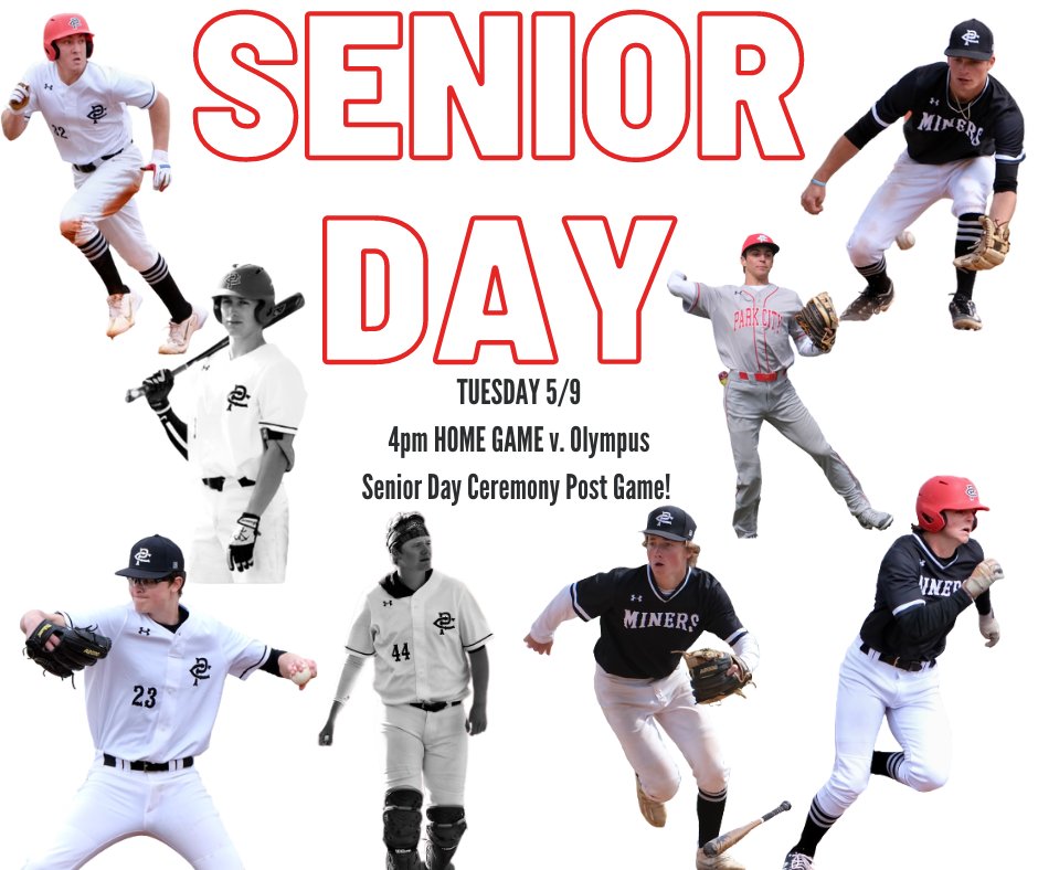 Special senior class this year, biggest senior class in 7 years! Senior Day on Tuesday, 4pm game with a Senior celebration postgame! 
#4- Dave Georger
#8- Paxton Mobley
#15- Cooper Hanton 
#23- Ethan Rude
#24- Will Bradley
#32- Braxton Lyon 
#34- Asher Levine
#44- Jaxson Schmidt
