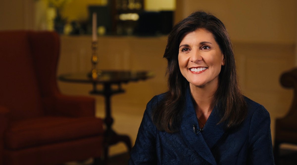 America180_'s tweet photo. PREDICTION: @NikkiHaley will get a MAJOR bump in the polls after the first 2 GOP Debates. She’s THAT good. Don’t underestimate her. Her past opponents did. It didn’t turn out well for them. Her evangelical outreach has been impressive and the best of any candidate so far. https://t.co/hWL7r5Dno8
