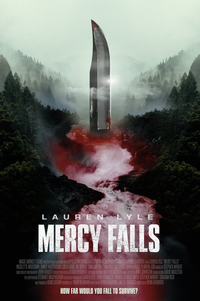 Check out the incredible new poster for #MercyFalls from <a href="/creepyduckart/">Creepy Duck Design</a> 
Please share.

#horrormovies #moviemaking #movieposter #movieposters #movieart #indiefilm #filminscotland #survival