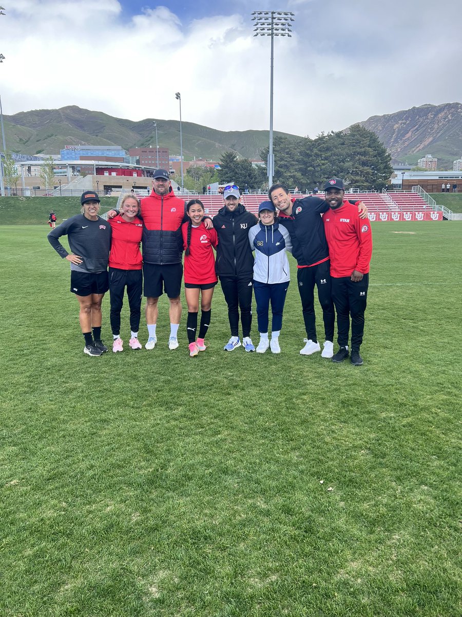 Great College ID camp yesterday at @UtahWSoccer ! 
Thank you coaches for the feedback and photo 😝
@KUWSoccer 
@umichwsoccer 
@UNLVwSoccer 
@ImCollegeSoccer 
@ImYouthSoccer