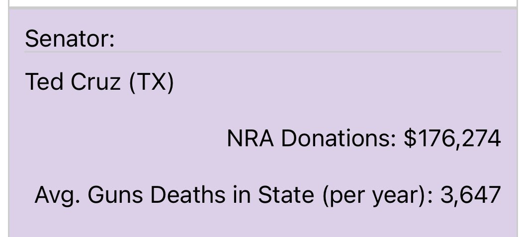 RecyclePleaz's tweet photo. @tedcruz Wrong, again. Todays first objective is #GunViolence and Allen, Texas. You said you prayed, but for what I’m not sure, bc you STILL accept #NRA blood money. And that is disgusting. #UniversalBackgroundChecks #BanHighCapacityMagazines https://t.co/pzHImLdHMO