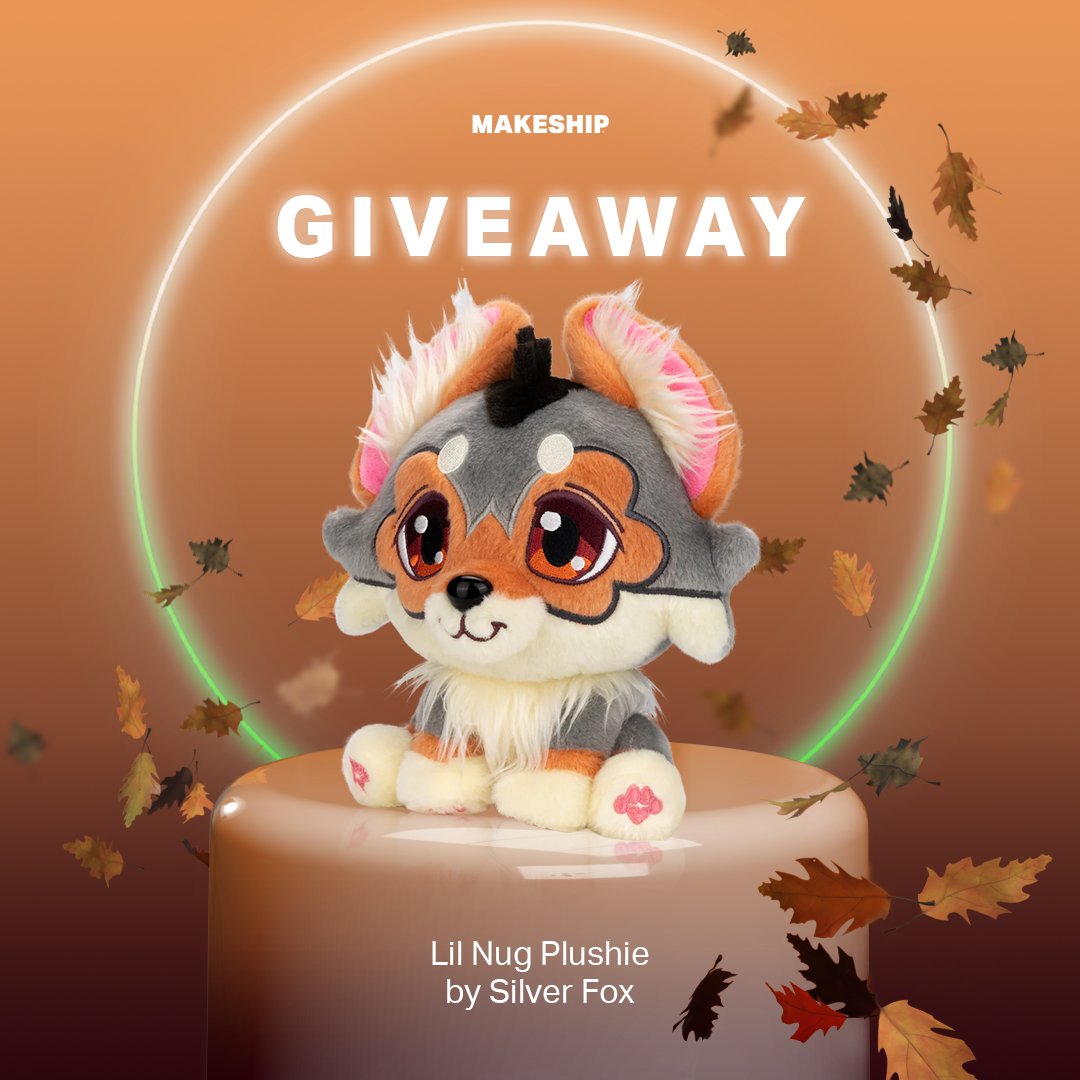 It’s giveaway time! We’re giving you the chance to win 1 of 2 Lil Nug Plushies! 🥳 How to enter? 

1. Follow @makeship and <a href="/silverfox5213/">Silverfox 🔜FURUM 2025</a>
2. Retweet this post  

Giveaway ends May 9th at 2pm (ET). Good luck!