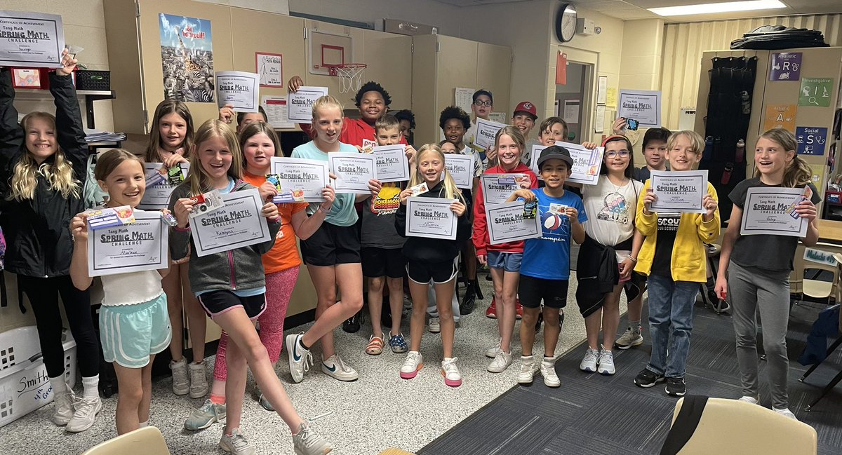 4thRHE's tweet photo. 22 students completed the Greg Tang  Spring Challenge @gregtangmath ~ we are so proud of these mathematicians! 🌸 #rheproud https://t.co/3bY4yWQc2C
