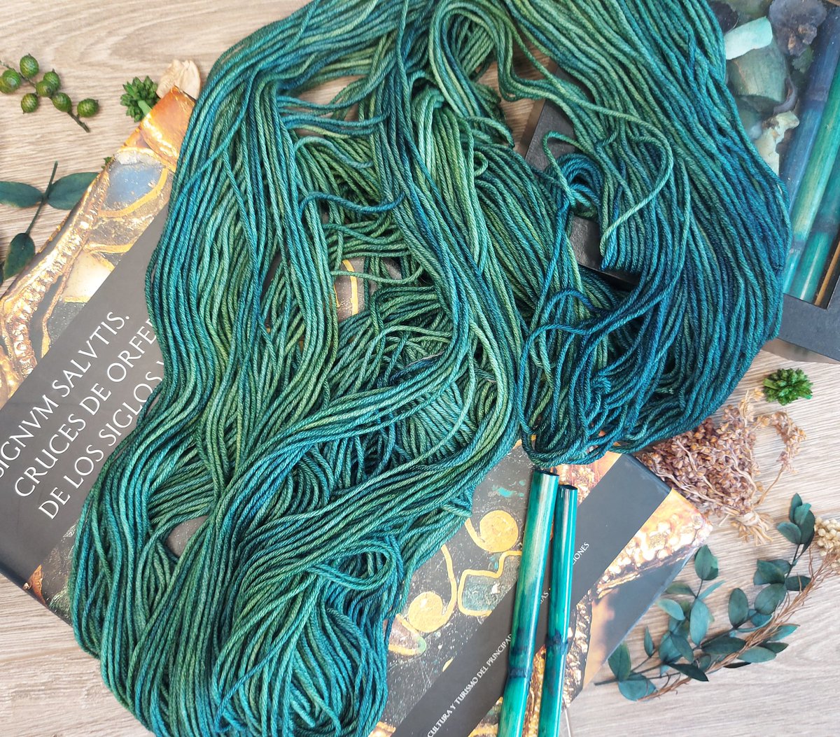 ISASaxonists's tweet photo. Did you think I had forgotten one of the most notable Black figures of the Middle Ages? 
Introducing a colorway inspired by the most famous Theban Legionnaire, St Maurice. This rich green has blue undertones for depth. You can get it in any existing base. #RepublicOfYarnia https://t.co/leBBnu1QzS
