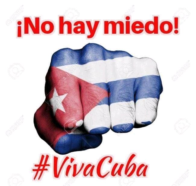 Las calles de mi #Cuba son de los revolucionarios y las defenderemos al precio que sea necesario!!! 🇨🇺🇨🇺 #VivaCuba @CaridadCuba1 @ArturoG25790145 @Gallego238 @LeivaYosel @Frank16726439 @ReneAvi78182726 @DopicoRoberto @CuartoCiber @ElAvile67 @Enoelvis4 @ErnestoGles2021 @FrankDCub