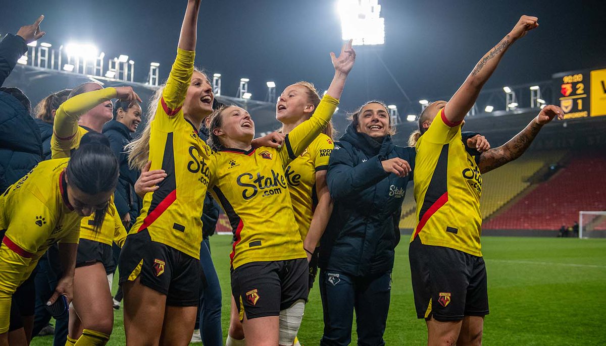 WD18Fans's tweet photo. FAWNL Southern Premier Division 𝐂𝐇𝐀𝐌𝐏𝐈𝐎𝐍𝐒 🏆

Congratulations to @DamonLathrope and @WatfordFCWomen on a phenomenal season. 

Now let's go and get promoted 👊 https://t.co/5pH9X3ia2l