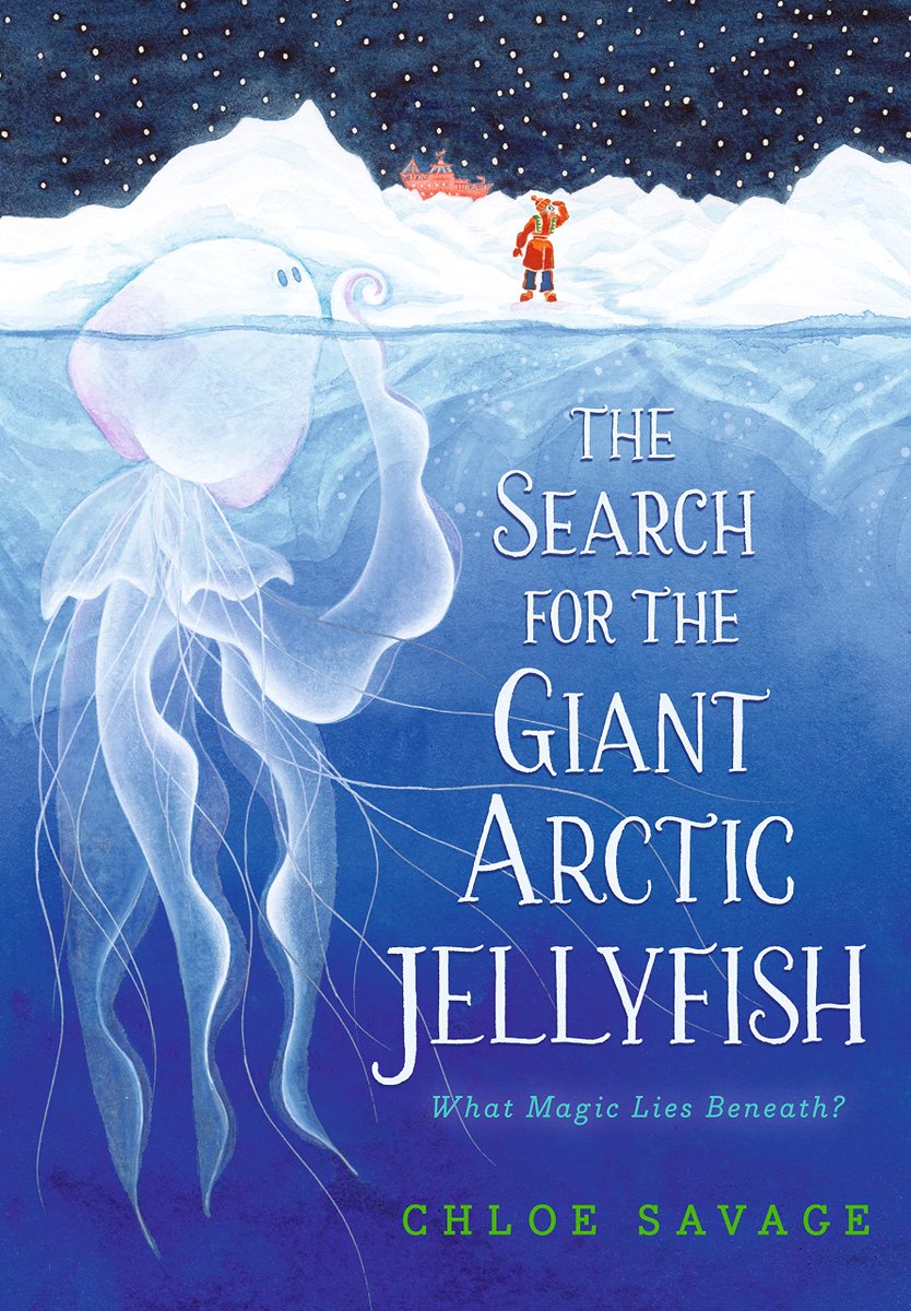 Mat_at_Brookes's tweet photo. This will be my last @klausflugge share for the day. It's a pleasure to share @chloesavageart brilliant debut. We follow Dr. Morley and her crew as they show great endurance and perseverance in trying to find the Giant Arctic Jellyfish. Will they discover it in the end? https://t.co/081oBN07mN