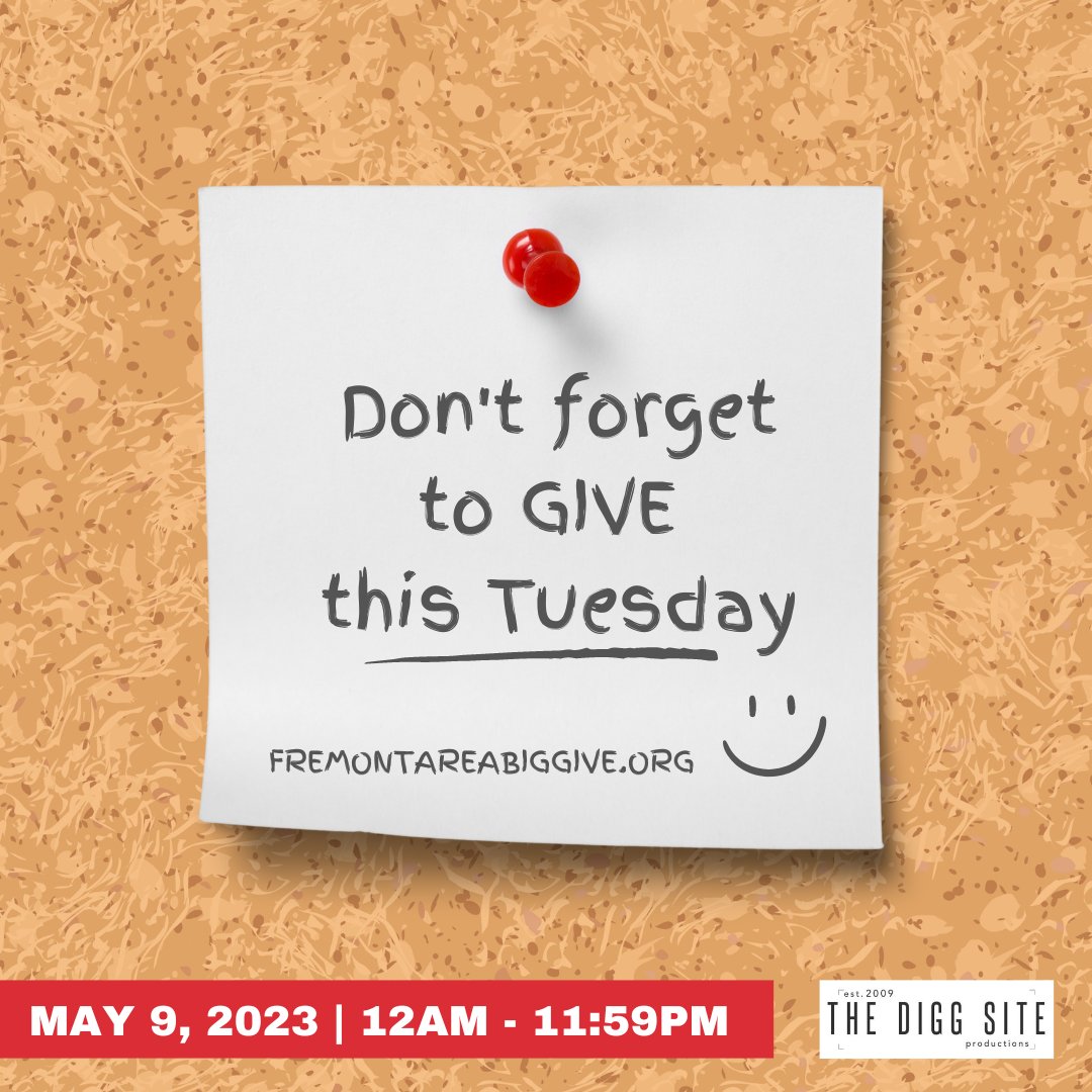 TheDiggSite's tweet photo. Tuesday, May 9th will be a historic day for everyone in the Fremont community to GIVE BIG! 🤗 You can learn more about Fremont Area Big Give and support our campaign at 👉https://t.co/3zq5IpEqR7.

#biggive #fremontareabiggive #giveback #fremont #nebraska #empress #diggsite https://t.co/hxnYdKtnUl