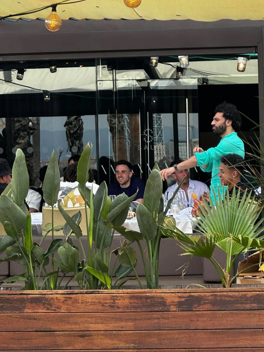 The reds are in Barcelona right now #LFC