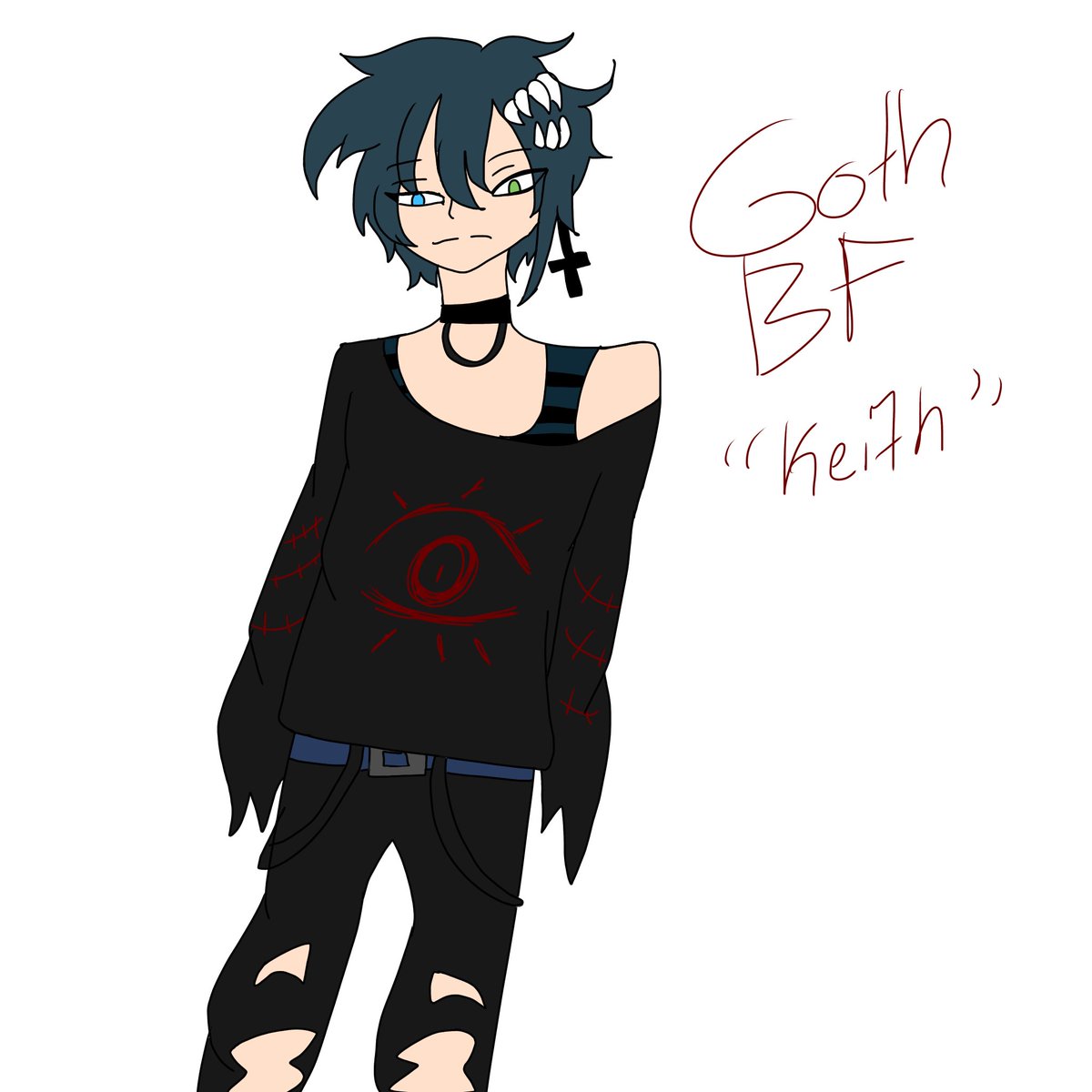 zippergoth's tweet photo. Goth bf aka Keith is done
#Fnf #fridaynightfunkin #Gothkeith https://t.co/VVP9MvLW2a