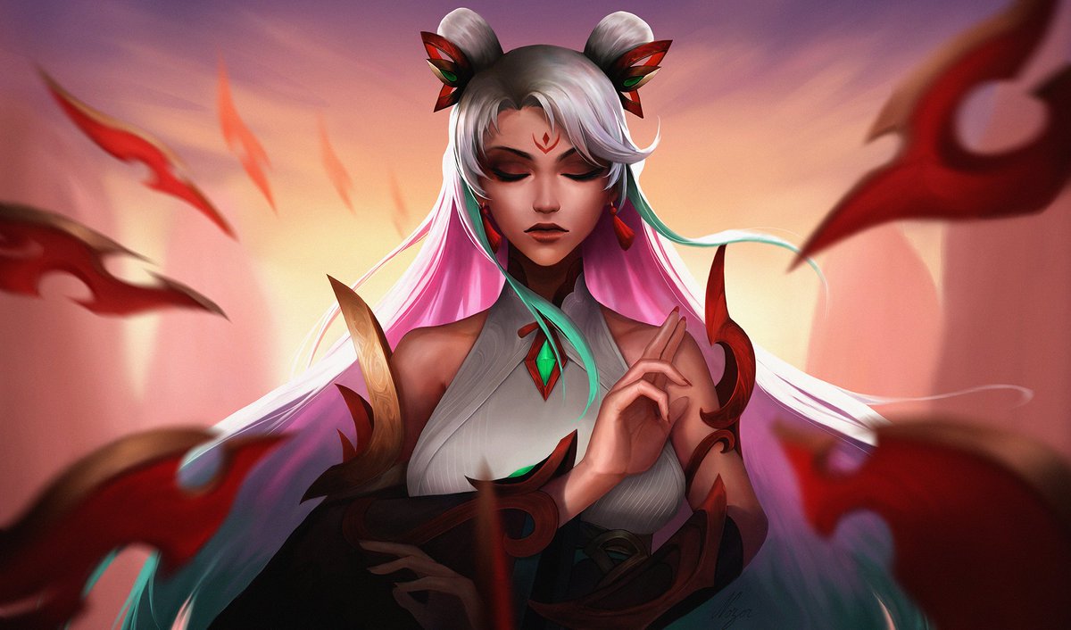 Here is finally my Irelia Mythmaker fanart I started on twitch ✨
#leagueoflegends #leagueoflegendsfanart #mythmaker #irelia #TwitchStreamers