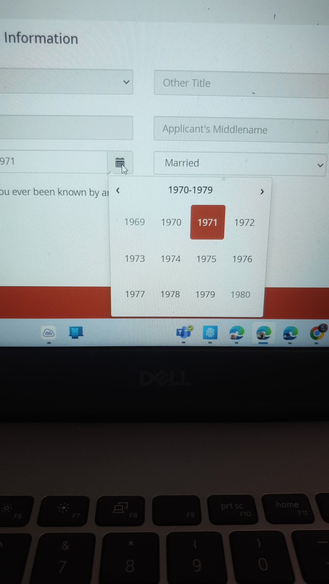 The time it takes to scroll backwards in years when completing D.O.B. for online forms is beginning to worry me. 🤣
#GettingOld