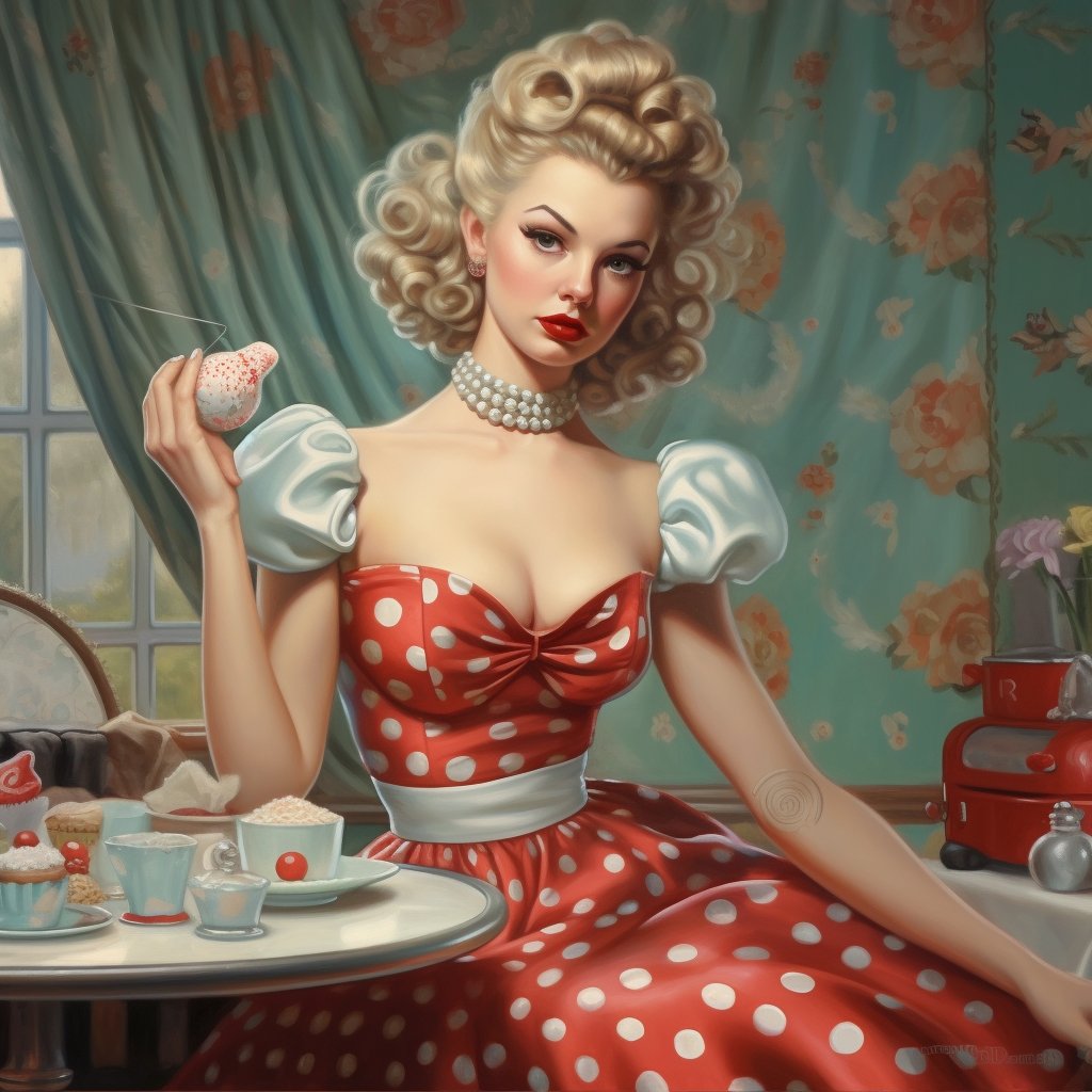 sherpya's tweet photo. new #midjourney AI moderator allows pinup in prompt, finally https://t.co/ZrW7maspB0