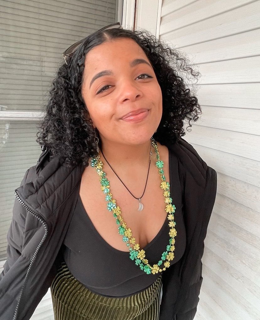 ✰PANHELLENIC MEMBER OF THE MONTH✰

April’s Panhellenic Member of the month is Denise Neal!

“Denise is such a kind soul who does so much for this community. From serving as DEI chair to Black Student Union president there’s nothing Denise can’t do.”

We love you Denise!!! 💚