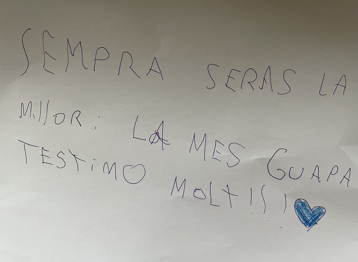 mireiahugas's tweet photo. #SerMare! Gràcies Laia! Cada dia de l'any celebrem ser mare i filla. 💜 https://t.co/c8QTZShUWZ