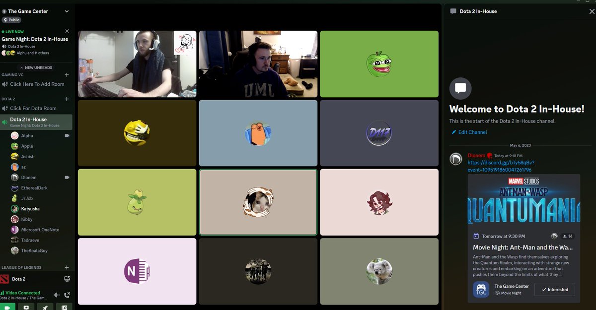 TGCdiscord's tweet photo. Thanks for everyone who joined our Dota 2 In-House! 

If you aren't in the server yet, come check us out - we host events every week!
https://t.co/rj2hTbhRGR https://t.co/0CMShH1Dcx
