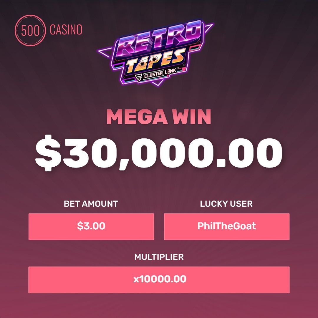 500Casino's tweet image. 🚨 MEGA WIN 🚨

Before you blame Jamal for posting the same picture twice, I should let you know that these are 2 different wins that this user got BACK-TO-BACK.

Insane stuff 🤯

GIVEAWAY: 
$100 for 1 random user 💸
Like, Retweet, and comment your 500 ID