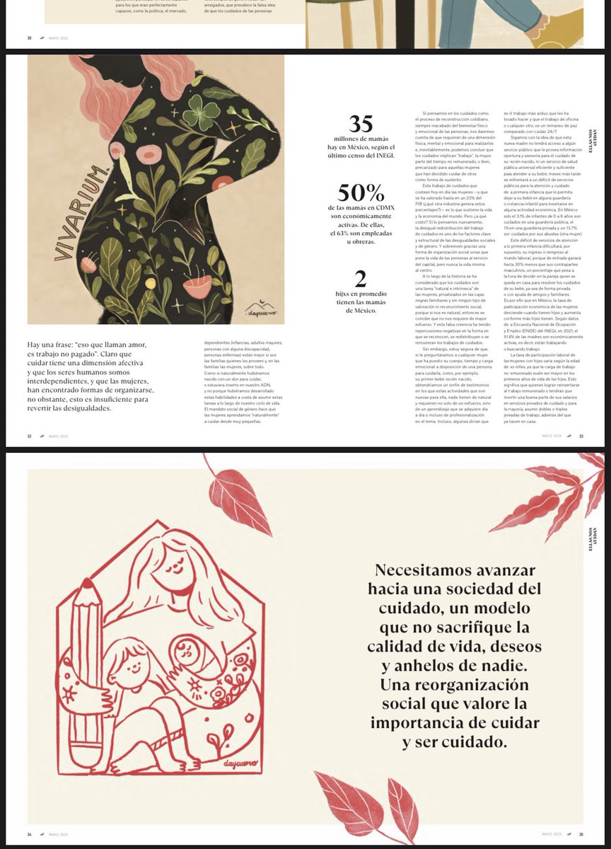 daycronopio's tweet photo. Mis ilustraciones aparecieron en La Revista @ChilangoCom del Mes de Mayo 😊💖✨. https://t.co/Zv3dLZZECu