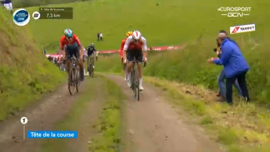 TeamCOFIDIS's tweet photo. Ce nouveau ribine fait des dégâts ! @EddyFin1 hausse le ton ! 💥

#TroBroLeon https://t.co/RyKpnZUhc6
